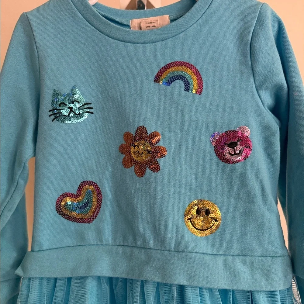 Peek Sequin Fun Patches Dress